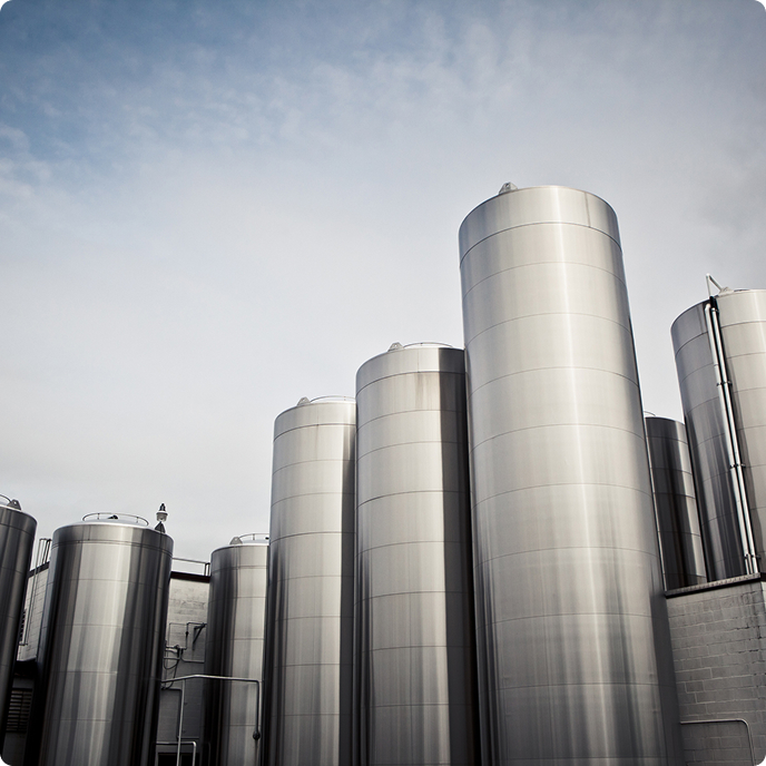 Chemical-silos