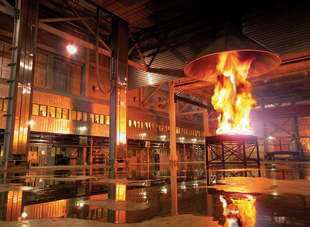 Fire Sucked Into Vent