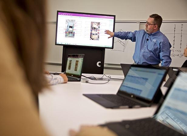 Presentation On Monitor